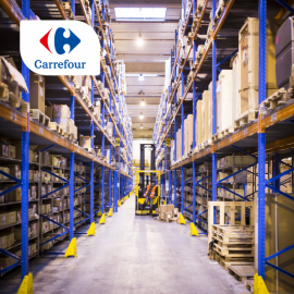 Логістичний склад магазину CARREFOUR